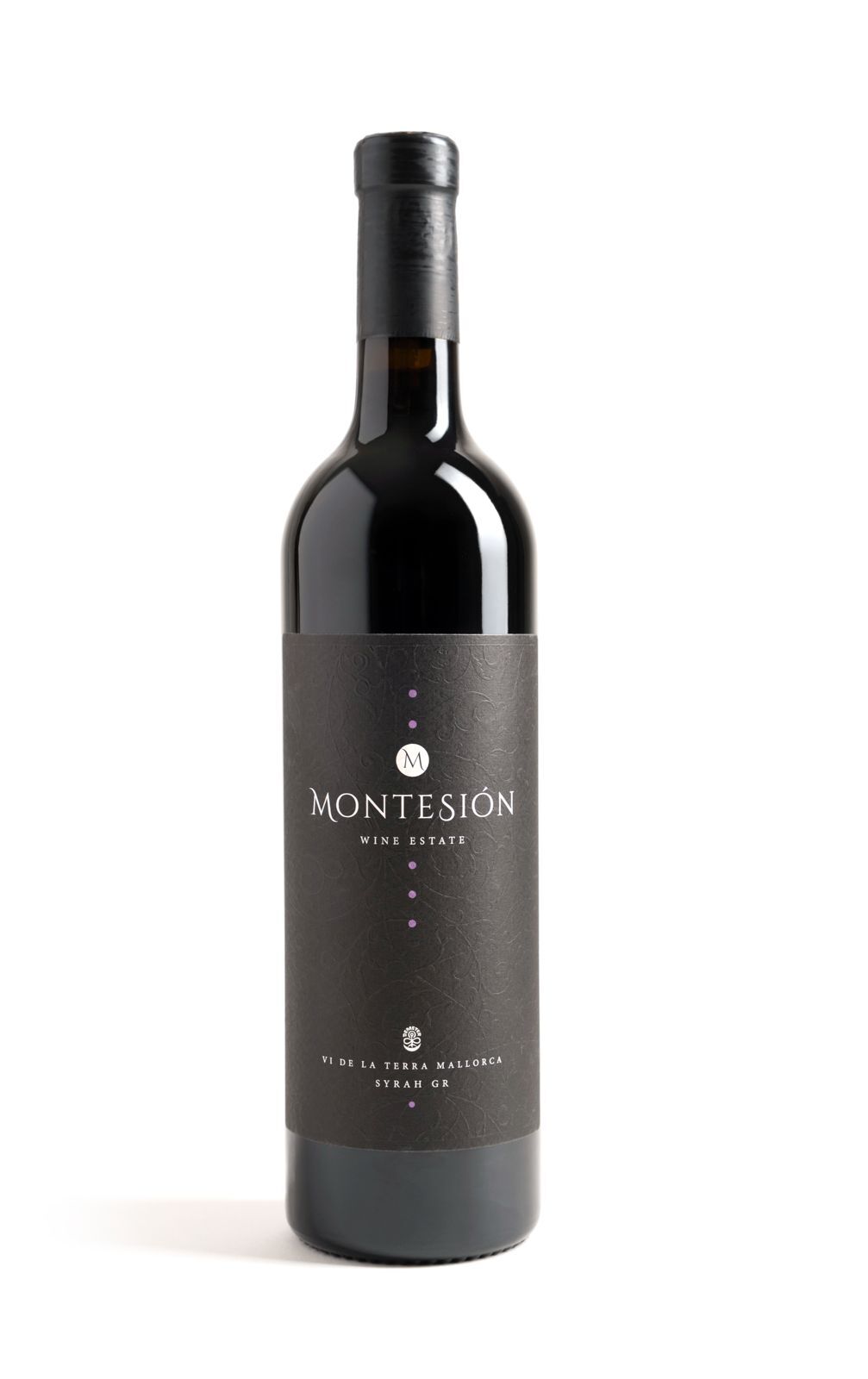 Botella de Montesión Syrah Gran Reserva 2020 — Montesión Wine Estate, Mallorca